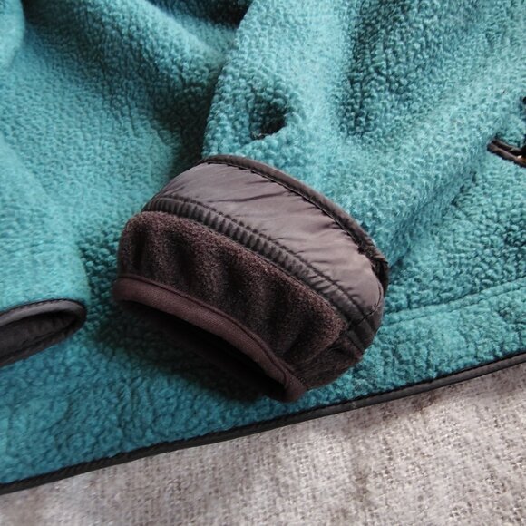 Vintage Patagonia Fleece Jacket Size XXL Green Deep Pile Wooly Pullover USA - Picture 8 of 13